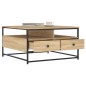 vidaXL Couchtisch Sonoma-Eiche 80x80x45 cm Holzwerkstoff vidaXL Couchtisch Sonoma-Eiche 80x80x45 cm Holzwerkstoff