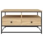 vidaXL Couchtisch Sonoma-Eiche 80x80x45 cm Holzwerkstoff vidaXL Couchtisch Sonoma-Eiche 80x80x45 cm Holzwerkstoff