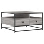 vidaXL Couchtisch Grau Sonoma 80x80x45 cm Holzwerkstoff vidaXL Couchtisch Grau Sonoma 80x80x45 cm Holzwerkstoff