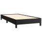 Bettgestell Schwarz 90x200 cm Kunstleder Bettgestell Schwarz 90x200 cm Kunstleder