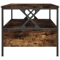vidaXL Couchtisch Räuchereiche 100x51x45 cm Holzwerkstoff vidaXL Couchtisch Räuchereiche 100x51x45 cm Holzwerkstoff