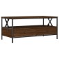 vidaXL Couchtisch Braun Eichen-Optik 100x51x45 cm Holzwerkstoff vidaXL Couchtisch Braun Eichen-Optik 100x51x45 cm Holzwerkstoff