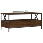 vidaXL Couchtisch Braun Eichen-Optik 100x51x45 cm Holzwerkstoff vidaXL Couchtisch Braun Eichen-Optik 100x51x45 cm Holzwerkstoff