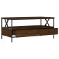 vidaXL Couchtisch Braun Eichen-Optik 100x51x45 cm Holzwerkstoff vidaXL Couchtisch Braun Eichen-Optik 100x51x45 cm Holzwerkstoff