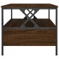 vidaXL Couchtisch Braun Eichen-Optik 100x51x45 cm Holzwerkstoff vidaXL Couchtisch Braun Eichen-Optik 100x51x45 cm Holzwerkstoff