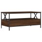 vidaXL Couchtisch Braun Eichen-Optik 100x51x45 cm Holzwerkstoff vidaXL Couchtisch Braun Eichen-Optik 100x51x45 cm Holzwerkstoff