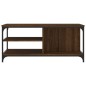 vidaXL Couchtisch Braun Eichen-Optik 100x50x45 cm Holzwerkstoff vidaXL Couchtisch Braun Eichen-Optik 100x50x45 cm Holzwerkstoff