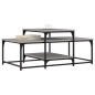 vidaXL Couchtisch Grau Sonoma 102x60x45 cm Holzwerkstoff vidaXL Couchtisch Grau Sonoma 102x60x45 cm Holzwerkstoff