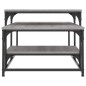vidaXL Couchtisch Grau Sonoma 102x60x45 cm Holzwerkstoff vidaXL Couchtisch Grau Sonoma 102x60x45 cm Holzwerkstoff