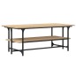 vidaXL Couchtisch Sonoma-Eiche 100x50x40 cm Holzwerkstoff vidaXL Couchtisch Sonoma-Eiche 100x50x40 cm Holzwerkstoff