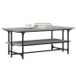 vidaXL Couchtisch Grau Sonoma 100x50x40 cm Holzwerkstoff vidaXL Couchtisch Grau Sonoma 100x50x40 cm Holzwerkstoff