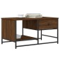 vidaXL Couchtisch Braun Eichen-Optik 85,5x51x45 cm Holzwerkstoff vidaXL Couchtisch Braun Eichen-Optik 85,5x51x45 cm Holzwerkstoff