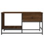 vidaXL Couchtisch Braun Eichen-Optik 85,5x51x45 cm Holzwerkstoff vidaXL Couchtisch Braun Eichen-Optik 85,5x51x45 cm Holzwerkstoff