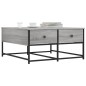 vidaXL Couchtisch Grau Sonoma 80x80x40 cm Holzwerkstoff vidaXL Couchtisch Grau Sonoma 80x80x40 cm Holzwerkstoff