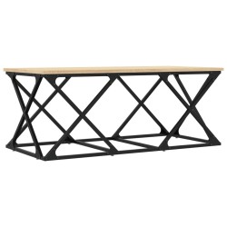 vidaXL Couchtisch Sonoma-Eiche 100x49x40 cm Holzwerkstoff