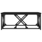 vidaXL Couchtisch Schwarz 70x70x30 cm Holzwerkstoff vidaXL Couchtisch Schwarz 70x70x30 cm Holzwerkstoff