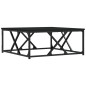 vidaXL Couchtisch Schwarz 70x70x30 cm Holzwerkstoff vidaXL Couchtisch Schwarz 70x70x30 cm Holzwerkstoff