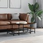 vidaXL Couchtisch Räuchereiche 100x50,5x40 cm Holzwerkstoff vidaXL Couchtisch Räuchereiche 100x50,5x40 cm Holzwerkstoff