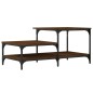 vidaXL Couchtisch Braun Eichen-Optik 100x50,5x45 cm Holzwerkstoff vidaXL Couchtisch Braun Eichen-Optik 100x50,5x45 cm Holzwerkstoff