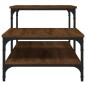 vidaXL Couchtisch Braun Eichen-Optik 100x50,5x45 cm Holzwerkstoff vidaXL Couchtisch Braun Eichen-Optik 100x50,5x45 cm Holzwerkstoff