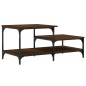 vidaXL Couchtisch Braun Eichen-Optik 100x50,5x45 cm Holzwerkstoff vidaXL Couchtisch Braun Eichen-Optik 100x50,5x45 cm Holzwerkstoff