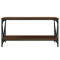 vidaXL Couchtisch Braun Eichen-Optik 90x50x45 cm Holzwerkstoff