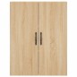 vidaXL Highboard Sonoma-Eiche 69,5x34x180 cm Holzwerkstoff vidaXL Highboard Sonoma-Eiche 69,5x34x180 cm Holzwerkstoff