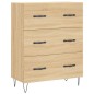 vidaXL Highboard Sonoma-Eiche 69,5x34x180 cm Holzwerkstoff vidaXL Highboard Sonoma-Eiche 69,5x34x180 cm Holzwerkstoff