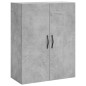 vidaXL Highboard Betongrau 69,5x34x180 cm Holzwerkstoff vidaXL Highboard Betongrau 69,5x34x180 cm Holzwerkstoff