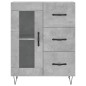 vidaXL Highboard Betongrau 69,5x34x180 cm Holzwerkstoff vidaXL Highboard Betongrau 69,5x34x180 cm Holzwerkstoff