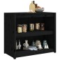 vidaXL Outdoor-Küchenschrank Schwarz 106x55x92 cm Massivholz Kiefer vidaXL Outdoor-Küchenschrank Schwarz 106x55x92 cm Massivholz Kiefer