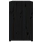 vidaXL Outdoor-Küchenschrank Schwarz 106x55x92 cm Massivholz Kiefer vidaXL Outdoor-Küchenschrank Schwarz 106x55x92 cm Massivholz Kiefer