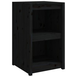 vidaXL Outdoor-Küchenschrank Schwarz 55x55x92 cm Massivholz Kiefer