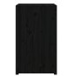 vidaXL Outdoor-Küchenschrank Schwarz 55x55x92 cm Massivholz Kiefer vidaXL Outdoor-Küchenschrank Schwarz 55x55x92 cm Massivholz Kiefer