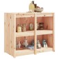 vidaXL Outdoor-Küchenschrank 106x55x92 cm Massivholz Kiefer vidaXL Outdoor-Küchenschrank 106x55x92 cm Massivholz Kiefer