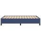 vidaXL Bettgestell Blau 120x200 cm Stoff vidaXL Bettgestell Blau 120x200 cm Stoff