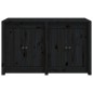 vidaXL Outdoor-Küchenschrank Schwarz 106x55x64 cm Massivholz Kiefer vidaXL Outdoor-Küchenschrank Schwarz 106x55x64 cm Massivholz Kiefer
