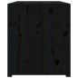vidaXL Outdoor-Küchenschrank Schwarz 106x55x64 cm Massivholz Kiefer vidaXL Outdoor-Küchenschrank Schwarz 106x55x64 cm Massivholz Kiefer