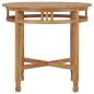 vidaXL 3-tlg. Garten-Essgruppe mit Sitzpolstern Teak Massivholz vidaXL 3-tlg. Garten-Essgruppe mit Sitzpolstern Teak Massivholz