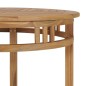 vidaXL 3-tlg. Garten-Essgruppe mit Sitzpolstern Teak Massivholz vidaXL 3-tlg. Garten-Essgruppe mit Sitzpolstern Teak Massivholz