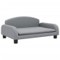vidaXL Kindersofa Hellgrau 70x45x30 cm Stoff vidaXL Kindersofa Hellgrau 70x45x30 cm Stoff