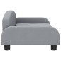 vidaXL Kindersofa Hellgrau 70x45x30 cm Stoff vidaXL Kindersofa Hellgrau 70x45x30 cm Stoff