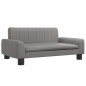 vidaXL Kindersofa Grau 70x45x30 cm Kunstleder vidaXL Kindersofa Grau 70x45x30 cm Kunstleder