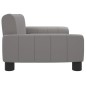 vidaXL Kindersofa Grau 70x45x30 cm Kunstleder vidaXL Kindersofa Grau 70x45x30 cm Kunstleder
