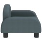 vidaXL Kindersofa Dunkelgrau 50x40x30 cm Stoff vidaXL Kindersofa Dunkelgrau 50x40x30 cm Stoff