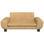 vidaXL Kindersofa Braun 70x45x33 cm Samt vidaXL Kindersofa Braun 70x45x33 cm Samt