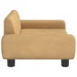 vidaXL Kindersofa Braun 70x45x33 cm Samt vidaXL Kindersofa Braun 70x45x33 cm Samt