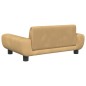 vidaXL Kindersofa Braun 70x45x33 cm Samt vidaXL Kindersofa Braun 70x45x33 cm Samt
