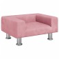vidaXL Kindersofa Rosa 50x40x26,5 cm Samt vidaXL Kindersofa Rosa 50x40x26,5 cm Samt