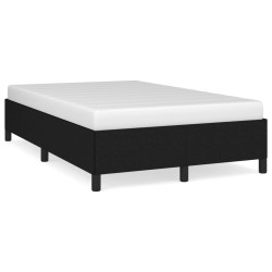 vidaXL Bettgestell ohne Matratze Schwarz 120x200 cm Stoff